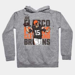 Joe Flacco Comic Style Hoodie